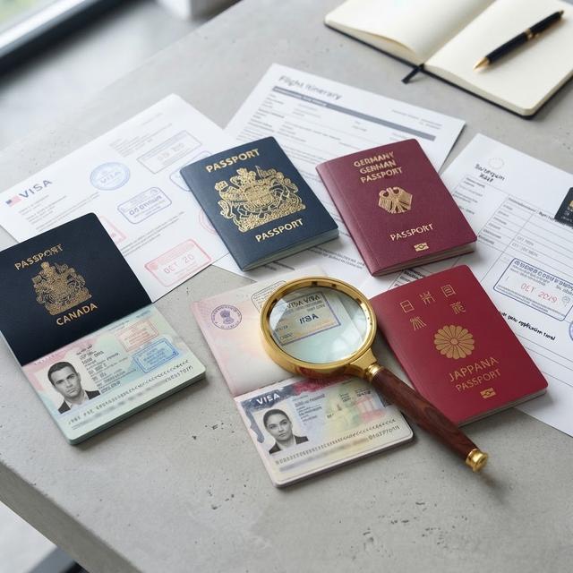 Passport and travel documents